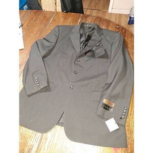 New 42R Vinci Couture Zegna Grey Suit Sports Jacket Coat Blazer Super 150 NWT